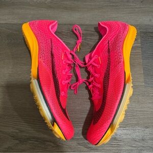 Nike Air Zoom Victory Pink Orange Track Field Shoes Cleats CD4385-600 Size 12